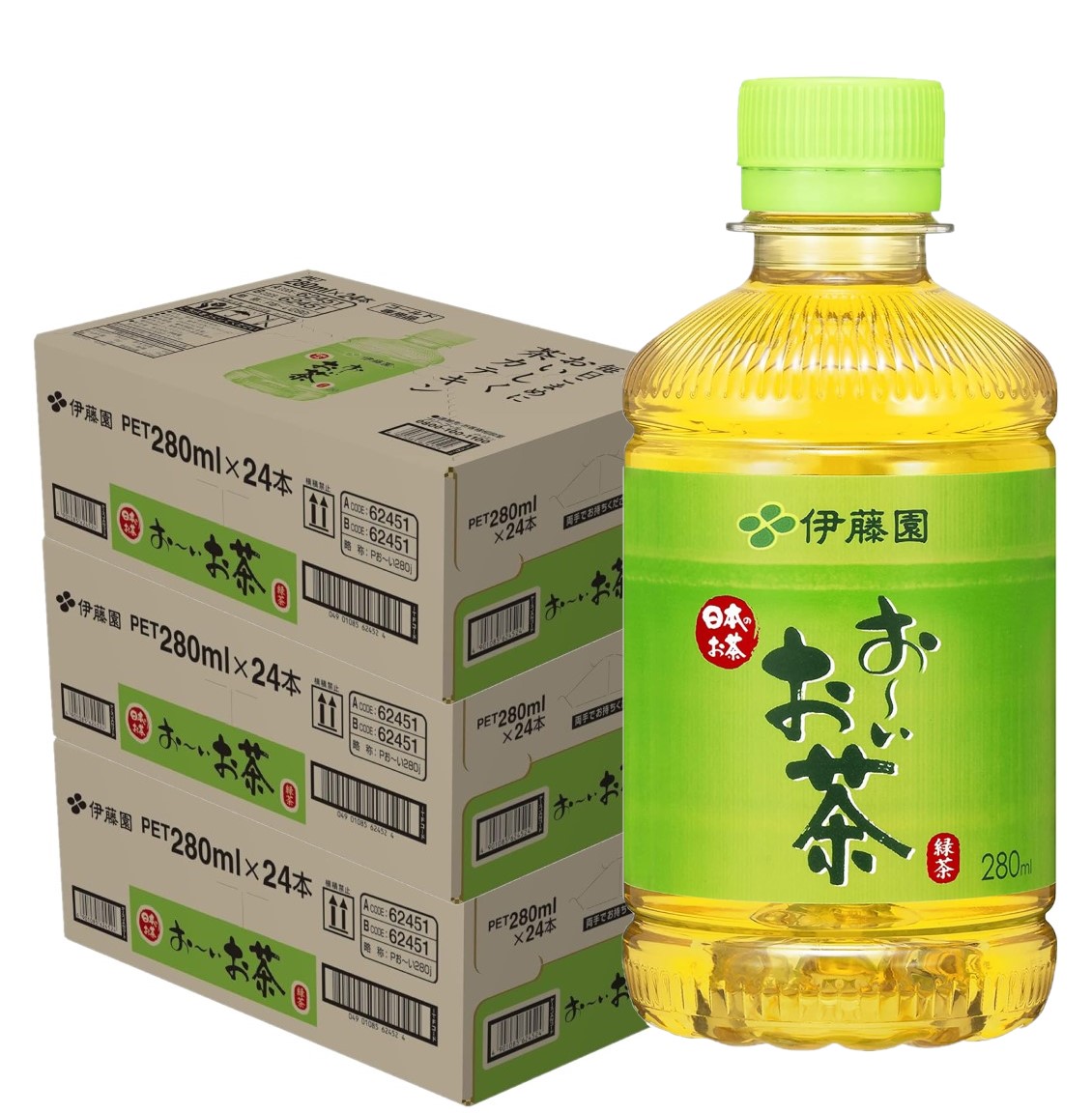 楽天市場】伊藤園 おーいお茶 緑茶 280ml ペットボトル 72本 (24本入×3