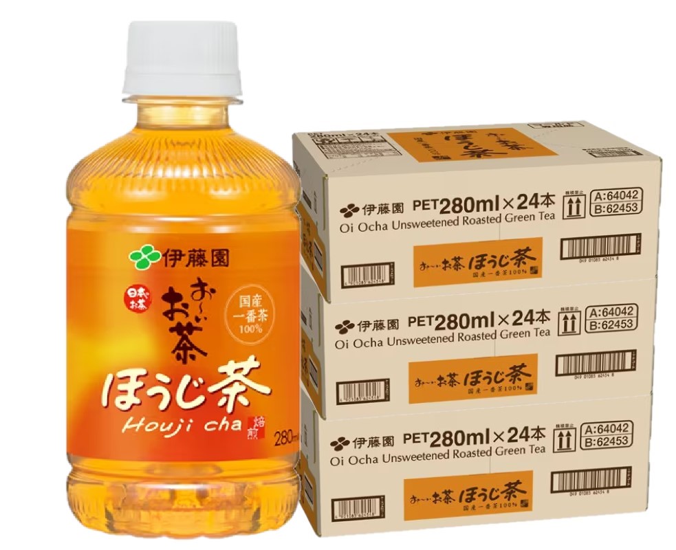 【送料無料】伊藤園 お～いお茶 ほうじ茶 PET 280ml×3ケース/72本