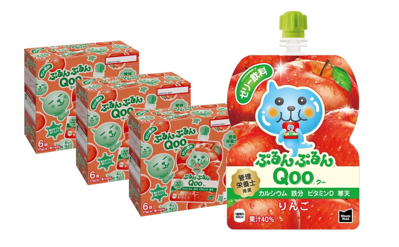 ぷるんぷるんQoo まとめ売り♪ゼリー飲料【12箱セット】 Amazon | コカ・コーラ ミニッツ メイド ぷるんぷるんQoo ぶどう