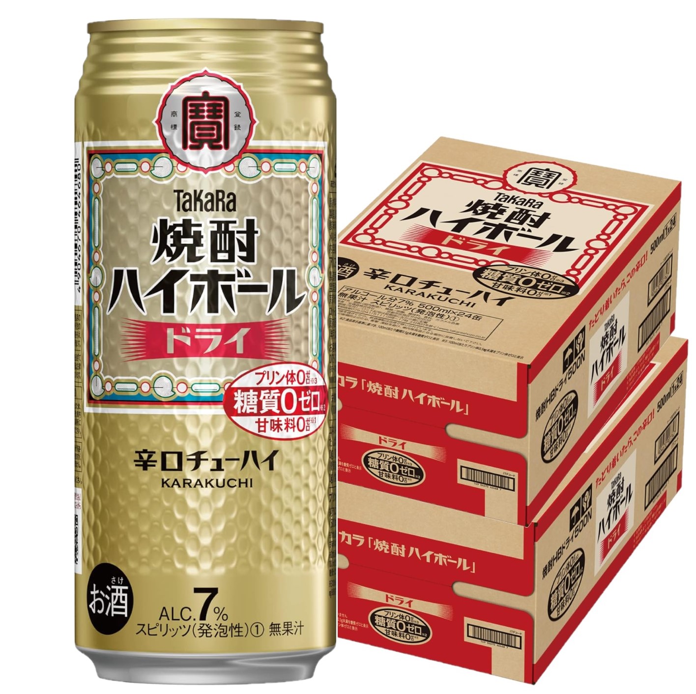 楽天市場】焼酎ハイボール 宝 ドライ タカラ ドライ 500ml 缶