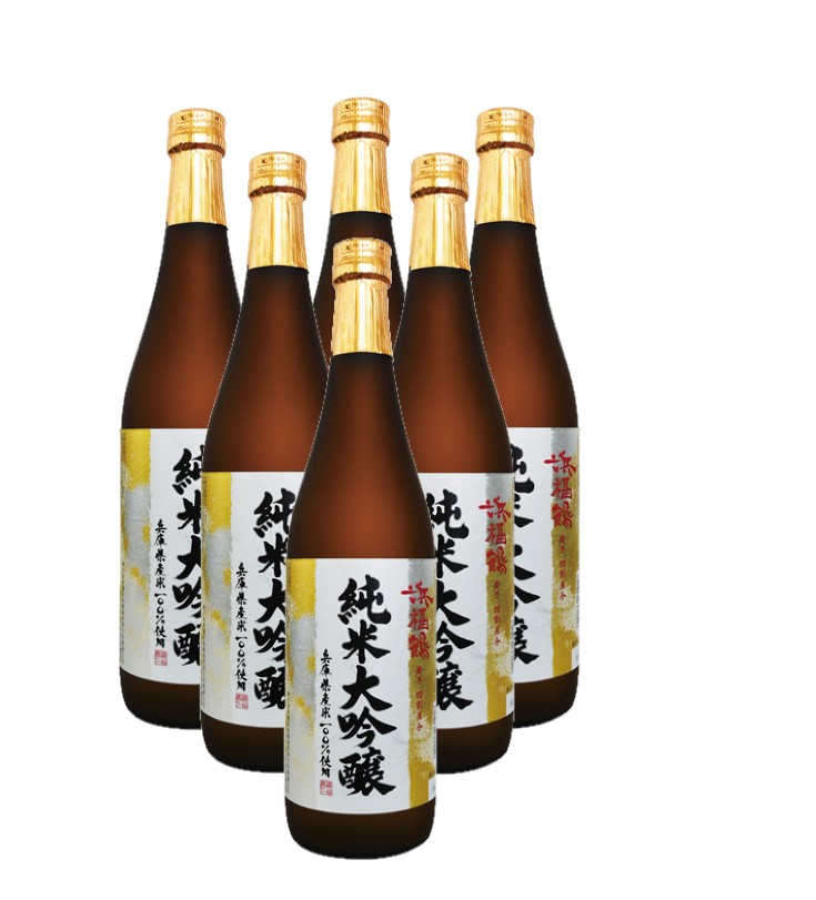 【送料無料】 小山本家酒造 浜福鶴 純米大吟醸 720ml×6本 【一部地域送料無料対象外】