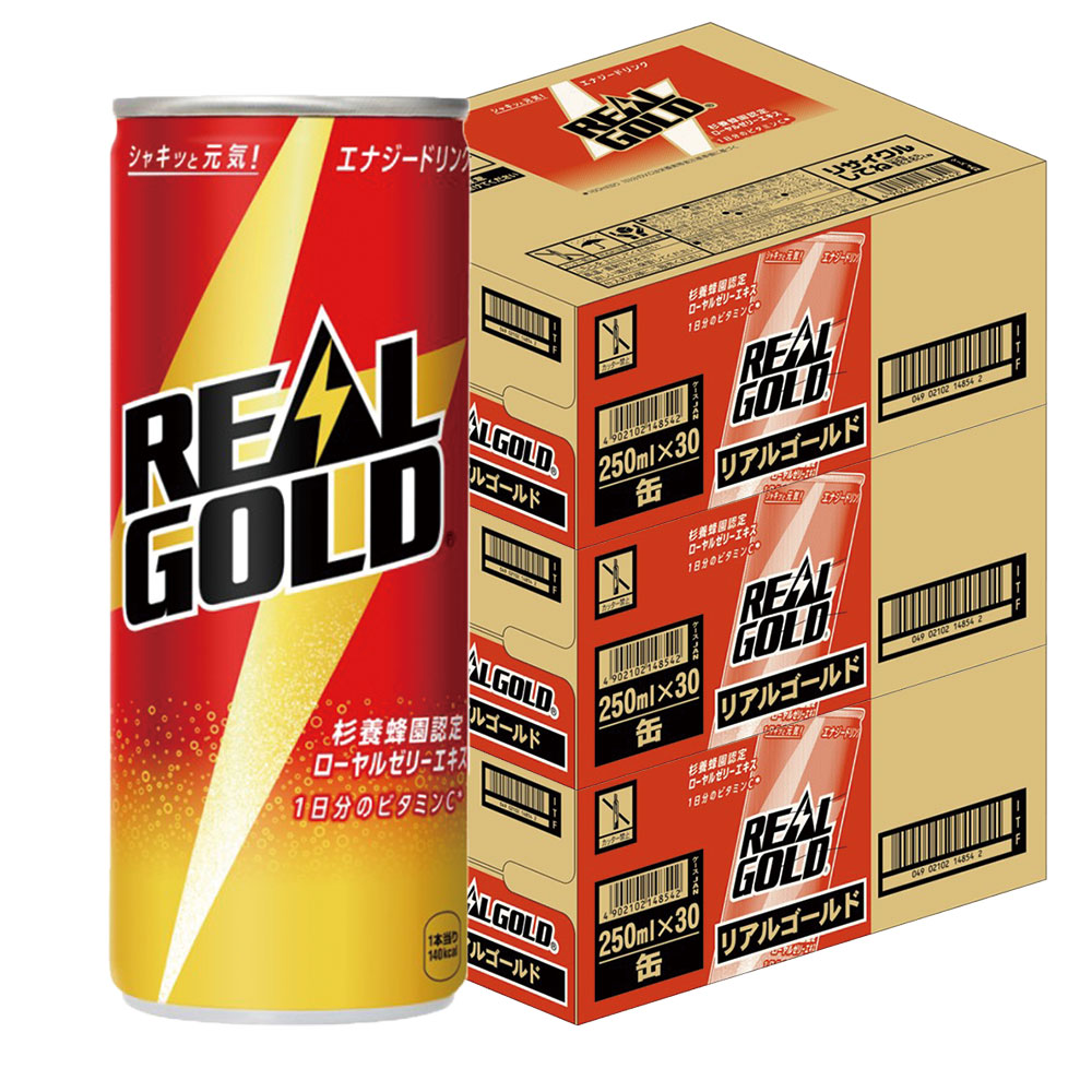 【楽天市場】【送料無料】コカ コーラ リアルゴールド 缶 250ml×1ケース/30本 : リカーBOSS 楽天市場店