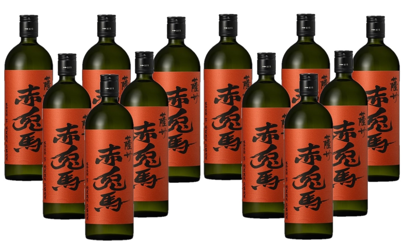 【送料無料】 濱田酒造 本格芋焼酎 薩州 赤兎馬 せきとば 玉茜 25度 720ml×1ケース/12本 【北海道・沖縄県・東北・四国・九州地方は必ず送料がかかります】