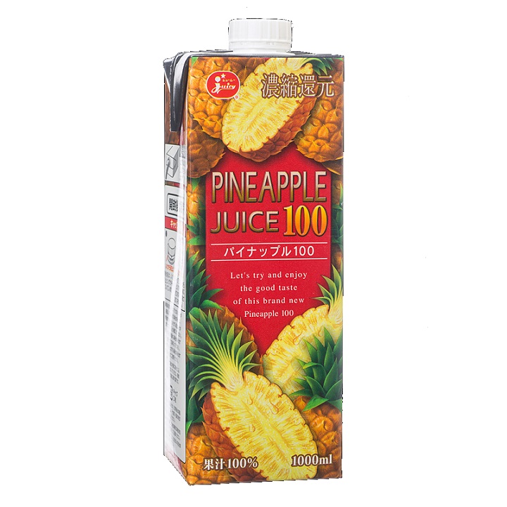 ストロベリー×2本　パイナップル×1本 EASTBEE パインアップル ジュース 1L ( 100％ / パイナップル