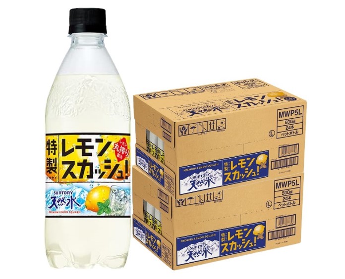 楽天市場】【レモンスカッシュ】【送料無料】サントリー天然水