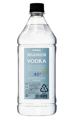 アサヒ ウィルキンソン ウォッカ 40度 1800ml 1.8L×12本