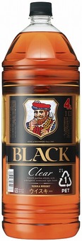 楽天市場】ブラックニッカクリア ペットボトル(4L（4000ml
