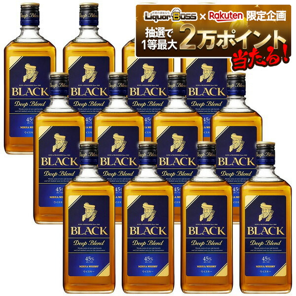 楽天市場】【送料無料】 ブラックニッカ リッチブレンド 40度