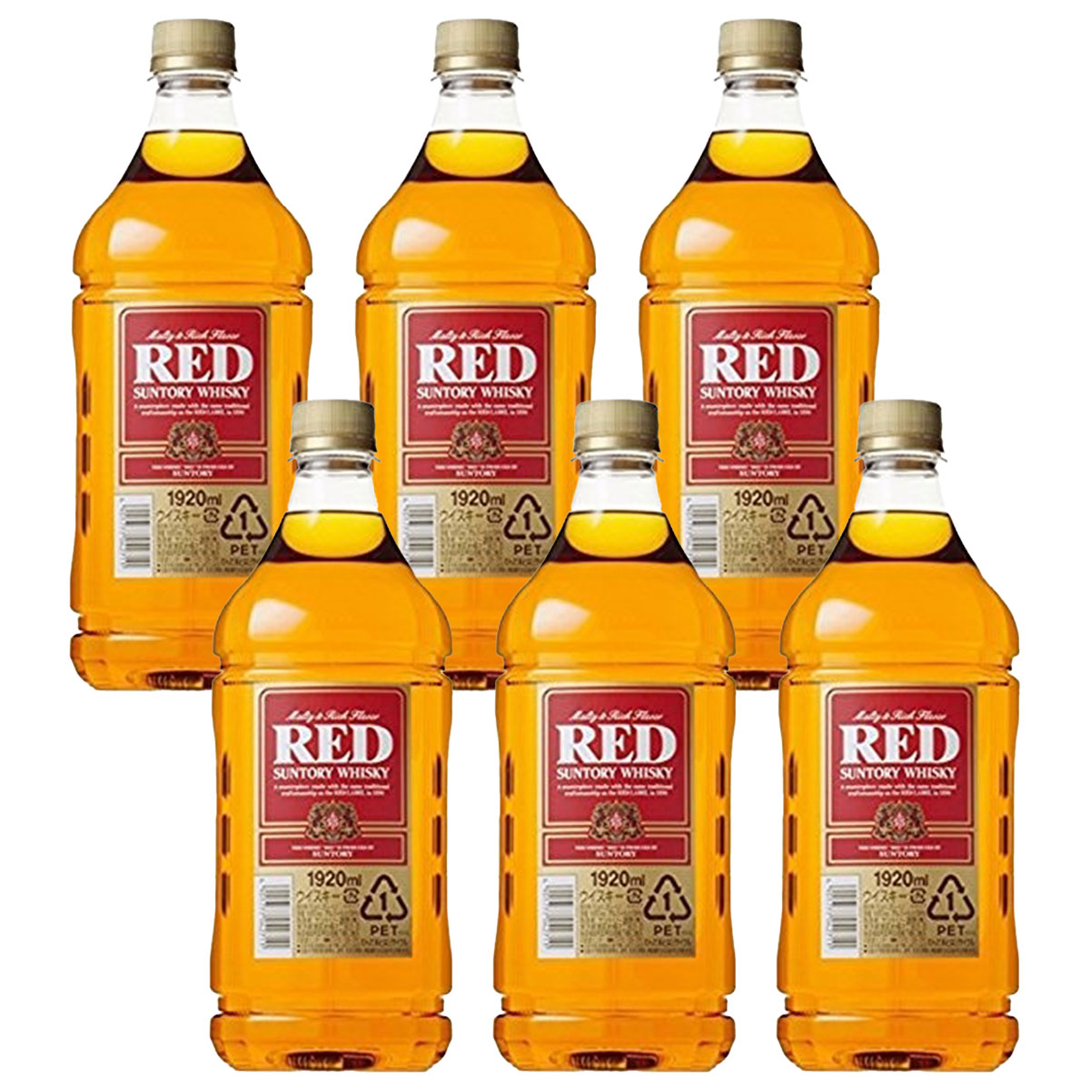 【最強配送】【送料無料】 サントリー ウイスキー レッド 1920ml 6本 【北海道・沖縄県・東北・四国・九州地方は必ず送料が掛かります】