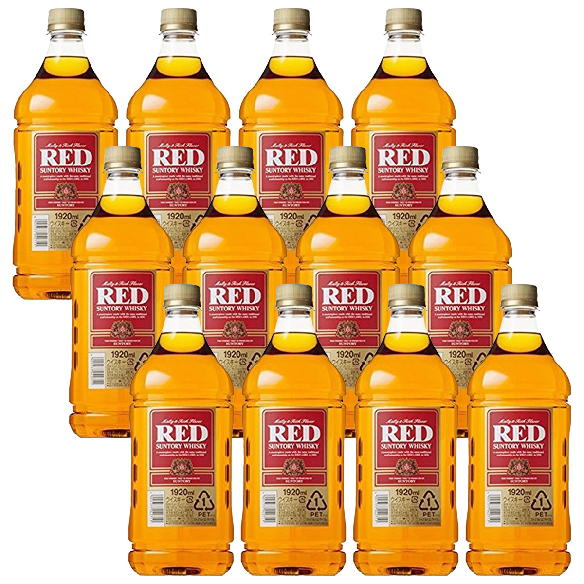 【送料無料】 サントリー ウイスキー レッド 1920ml 12本 【北海道・沖縄県・東北・四国・九州地方は必ず送料が掛かります】 19,879円