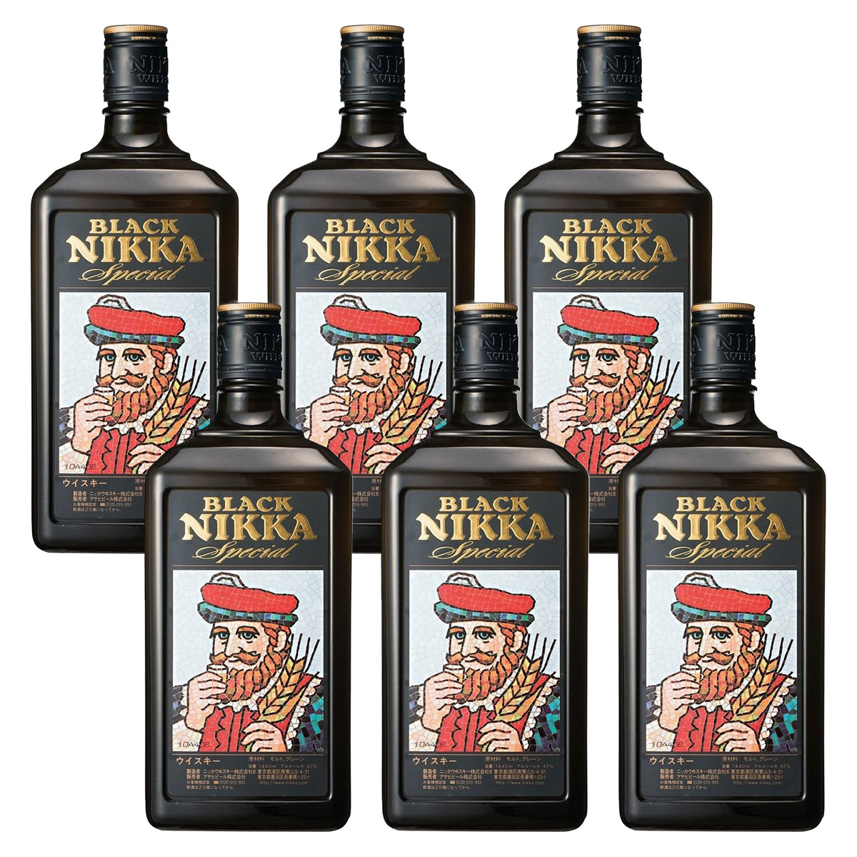 楽天市場】[大容量] ブラックニッカ スペシャル 1440ml 箱なし