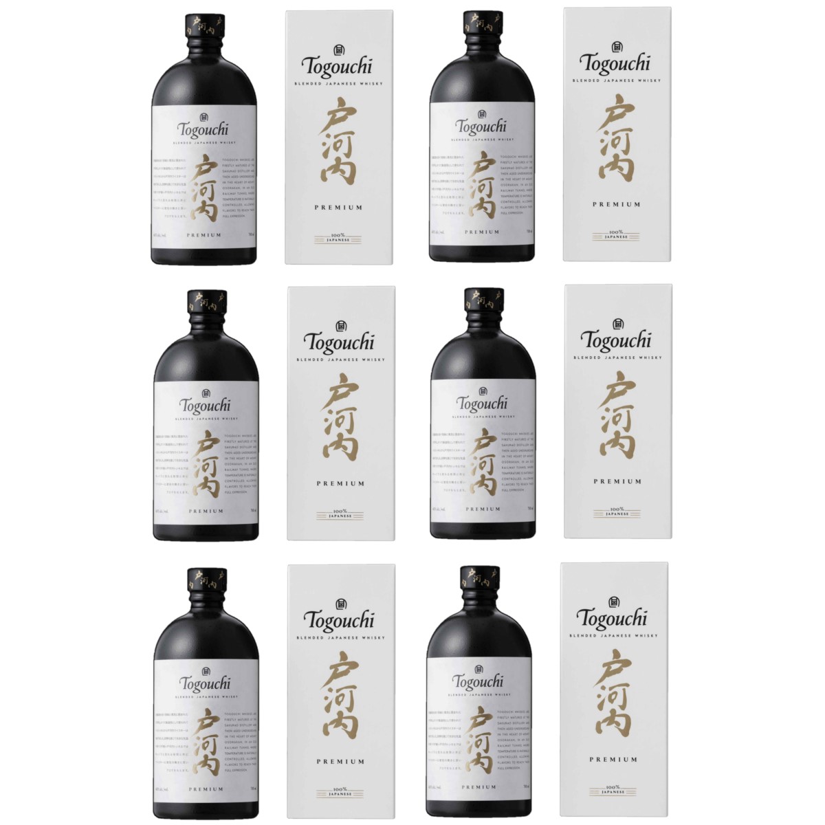 4/4 20:00～4/10までP3倍 【送料無料】サクラオブルワリーアンドディスティラリー ブレンデッドジャパニーズウイスキー 戸河内 PREMIUM 700ml×1ケース/6本 【一部地域送料無料対象外】 SAKURAO 国産 ウイスキー