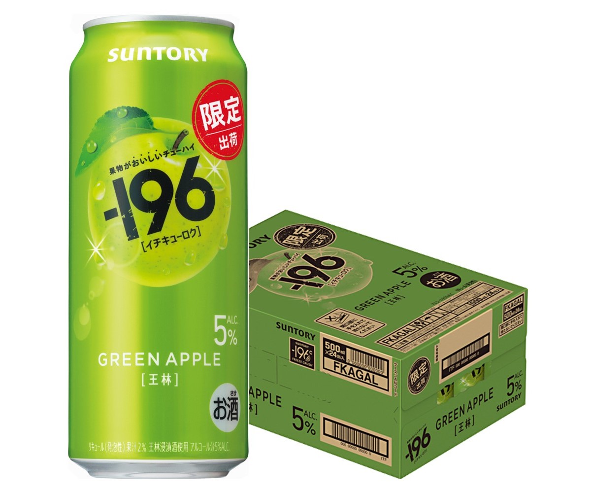 楽天市場】【本州のみ 送料無料】サントリー -196 王林 ALC.5% 500ml×1