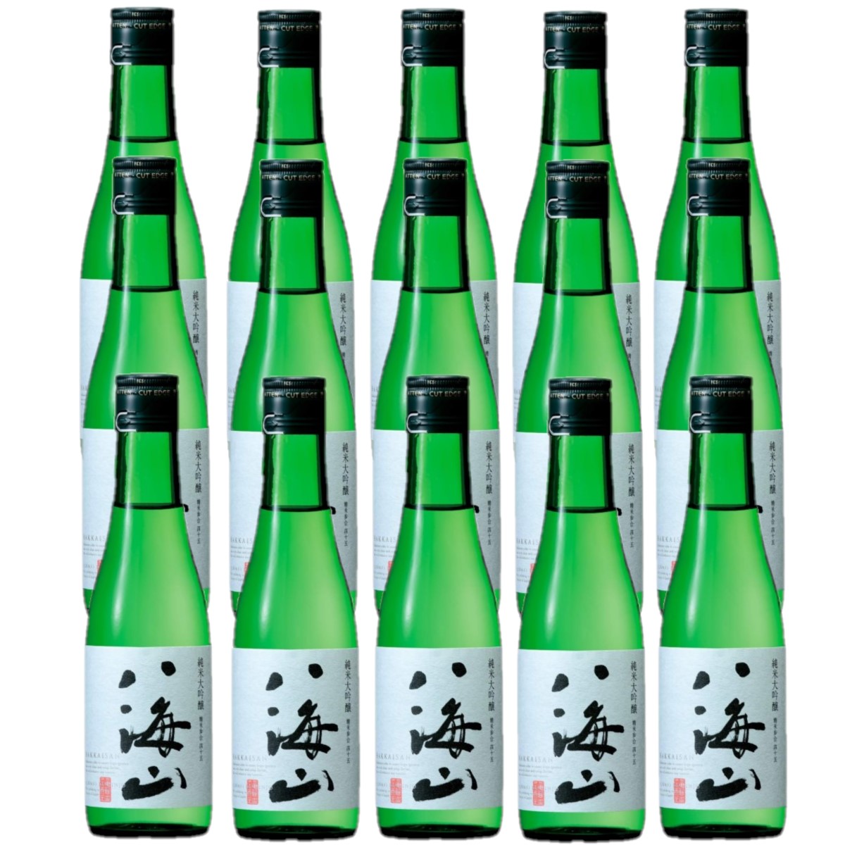 【送料無料】 日本酒 八海醸造株式会社 純米大吟醸 八海山 300ml×1ケース/15本 【北海道・沖縄県・東北・四国・九州地方は必ず送料がかかります】 【熨斗・ご贈答品の対応可】 清酒 酒 新潟県 はっかいさん