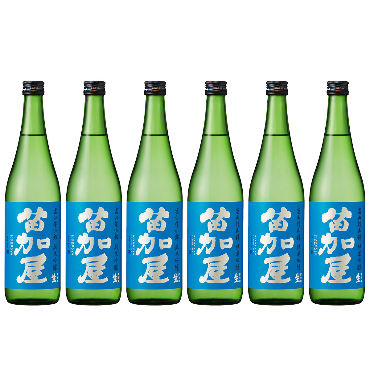 【クール便にて発送致します】 【送料無料】 富山県 若鶴酒造 苗加屋 富山雄山錦 純米吟醸 生 720ml×6本 【北海道・沖縄県・東北・四国・九州地方は必ず送料がかかります】 【熨斗・ご贈答品の対応可】