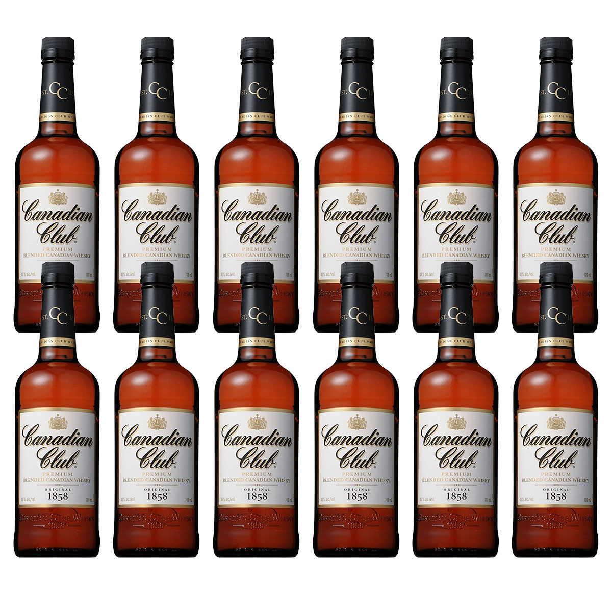 Canadian Club 1858 ブレンデッドウイスキー 1750ml 3本 Canadian Club 1858 ブレンデッドウイスキー 1750ml 3本 Amazon
