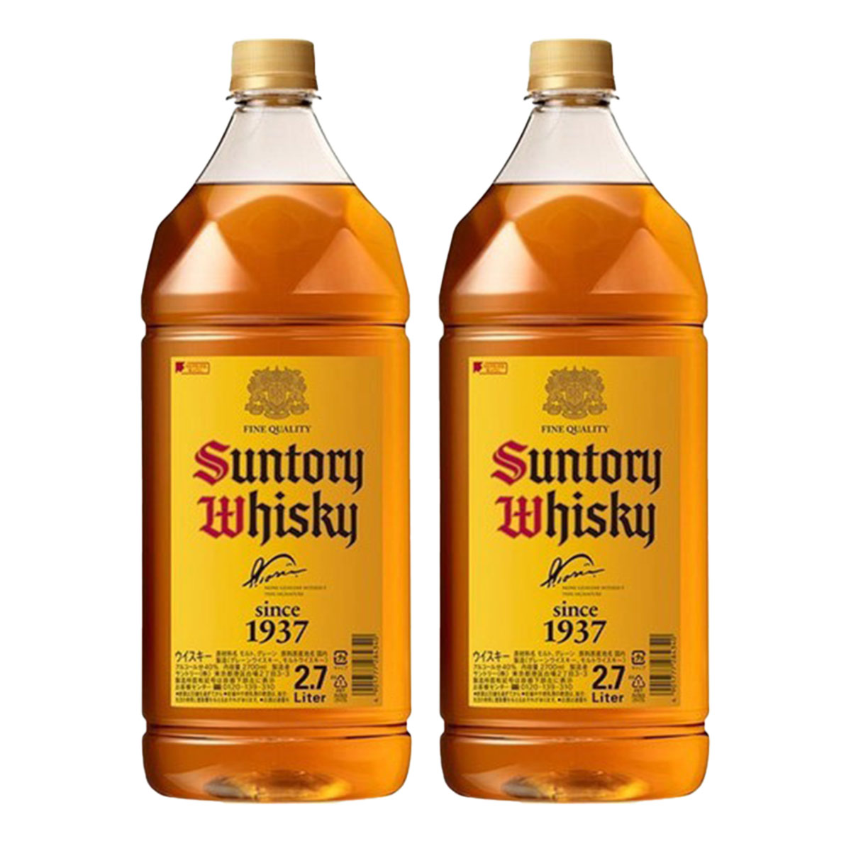 楽天市場】サントリーウイスキー角瓶 業務用 PET 2.7L×6本【1ケース