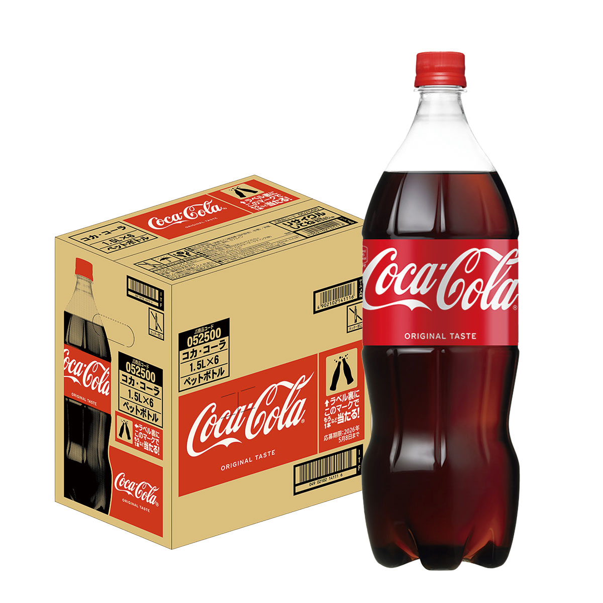 楽天市場】日本コカ・コーラ コカ・コーラ ケース 1．5L×6