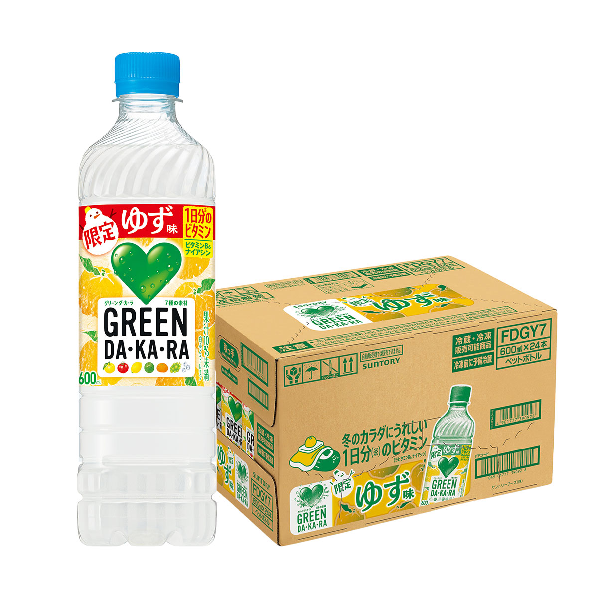 楽天市場】グリーンダカラ 送料無料 サントリー GREEN DAKARA 冬だから