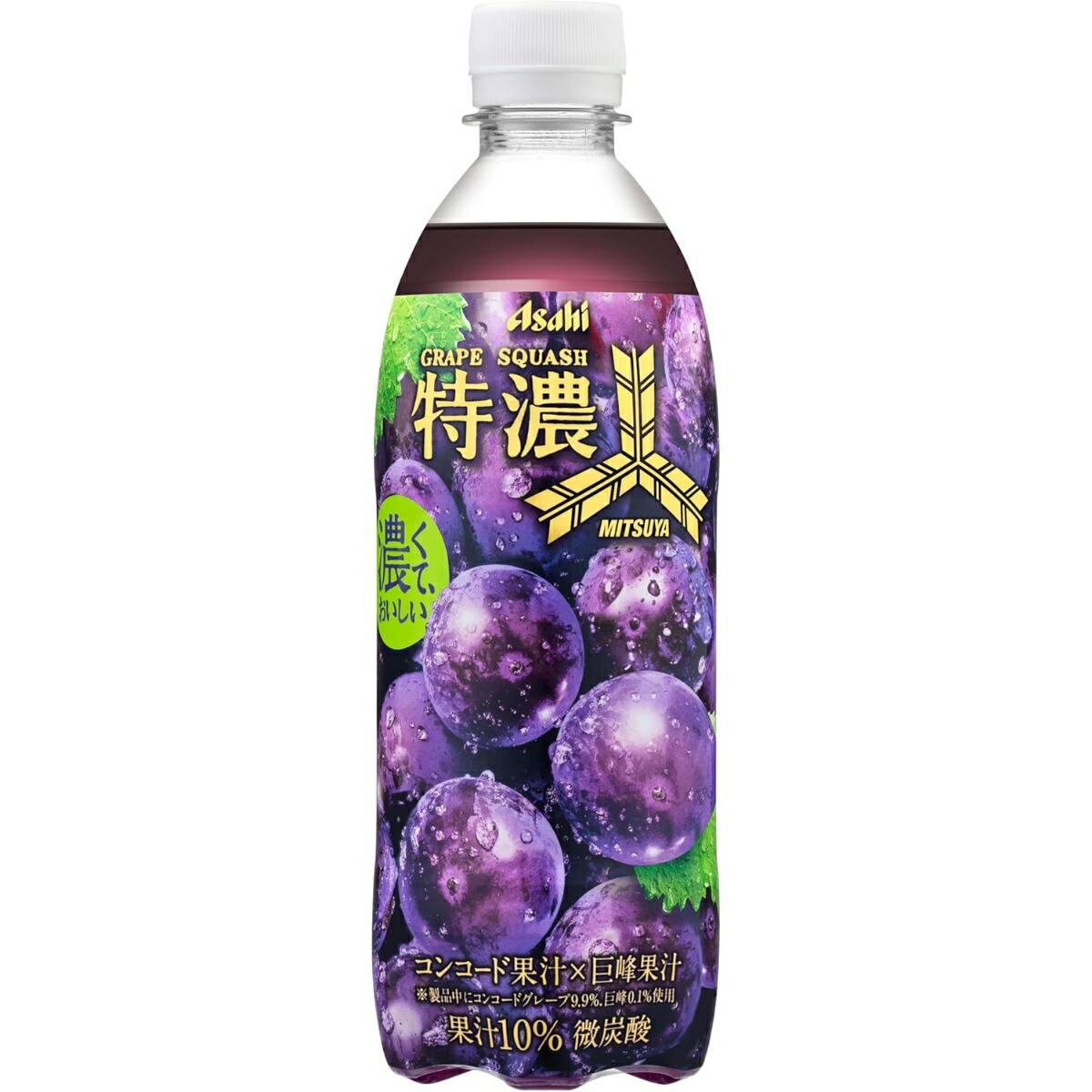 楽天市場】アサヒ 三ツ矢 特濃アップルスカッシュ 500ml ペットボトル
