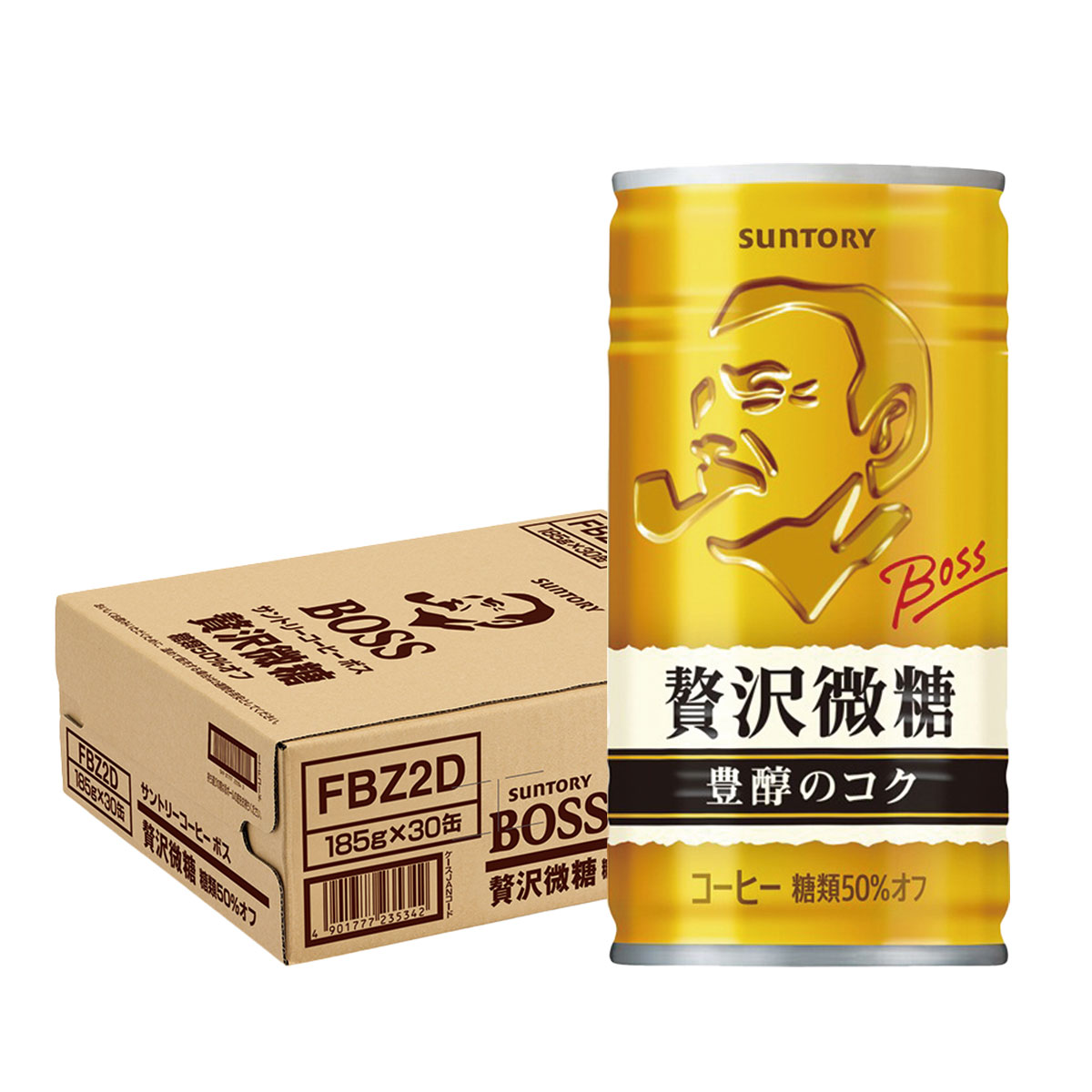楽天市場】サントリー BOSS(ボス) ダブルインパクト 微糖 185g缶×30本