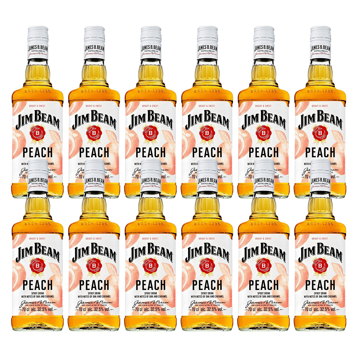 【送料無料】 サントリー ジムビーム ピーチ 32度 700ml×12本 【本州(一部地域を除く)は送料無料】 SUNTORY'S WHISKY Jim Beam バーボン リキュール