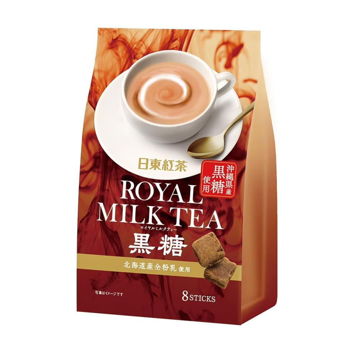 【モバイルユーザー限定先着最大3900円OFF】【送料無料】 三井農林 日東紅茶 ロイヤルミルクティー 黒糖 108g(8本)×24個 インスタントティー