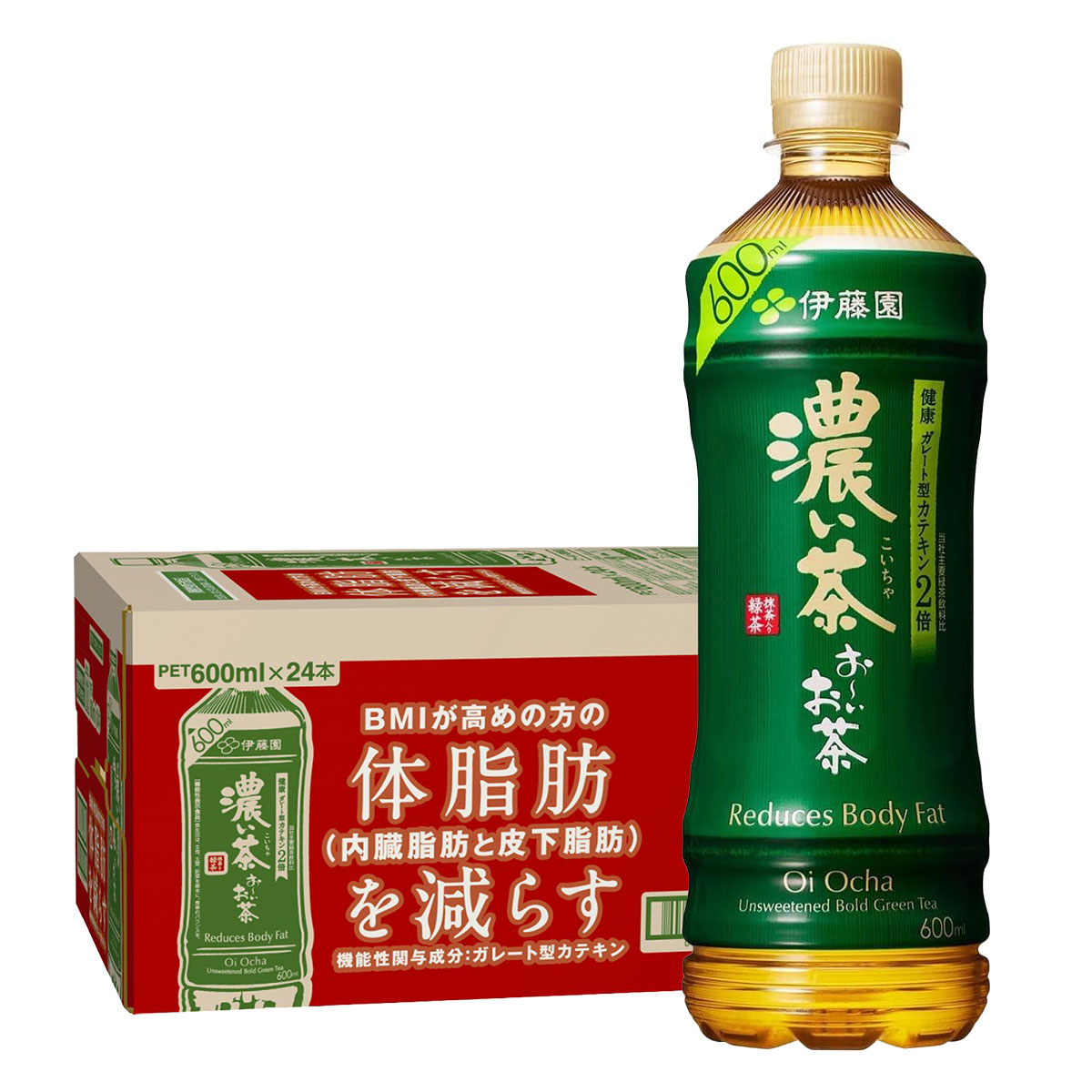 濃い茶 楽天市場】伊藤園 おーいお茶 濃い茶 600ml×2ケース 計48本 送料無料