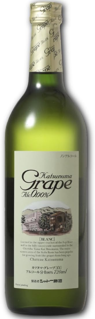 【送料無料】 シャトー勝沼 カツヌマグレープ 白 720ml 12本 【ご注文は12本まで一個口配送可能】