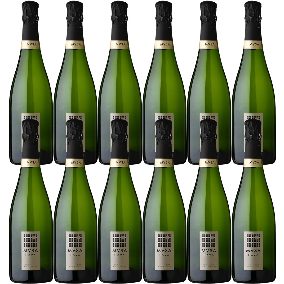 【送料無料】ヴァルフォルモッサ カヴァ ムッサ ブリュット ナチューレ 750ml&times;1ケース/12本［白・泡/スペイン/ペネデス］【北海道・東北・四国・九州・沖縄県は必ず送料がかかります】｜リカーBOSS 店