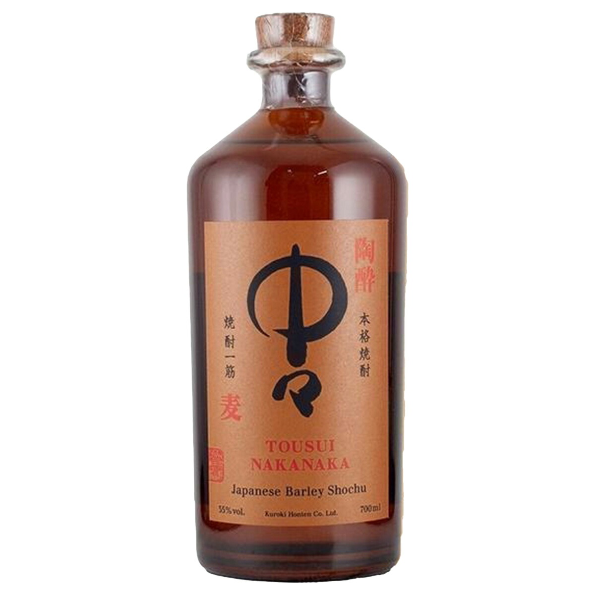 【送料無料】黒木本店 麦焼酎 陶酔中々 とうすい なかなか 麦 35度 700ml×6本【北海道・沖縄県・東北・四国・九州地方は必ず送料がかかります】【熨斗・ご贈答品の対応可】|リカーBOSS 店