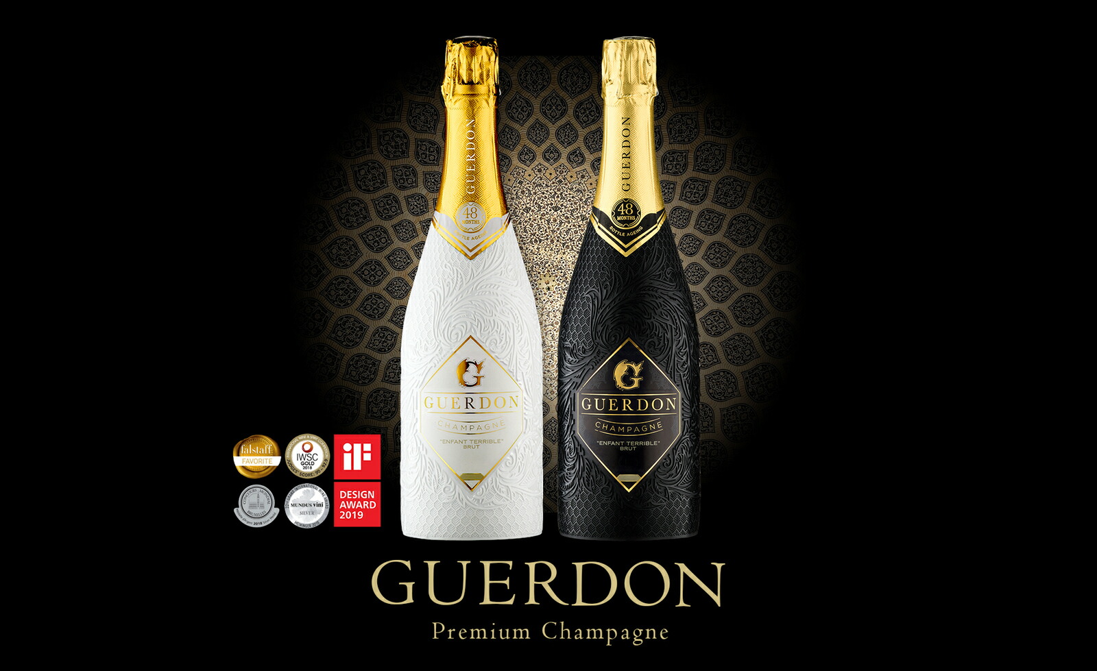 保証書付 750ml 12度 シャンパーニュ フランス シャンパン Black White Guerdon 正規品 プレゼント おすすめ ギフト おしゃれ セット ブラック ホワイト ガードン 箱なし 飲み比べセット Texasmexicobridges Com