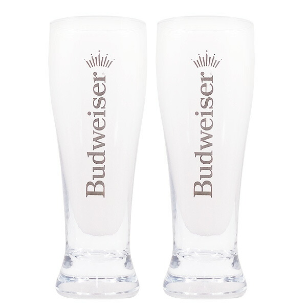 【レア】budweiser バドワイザー グラス Amazon.co.jp: バドワイザー ミレニアム脚付きグラスセット