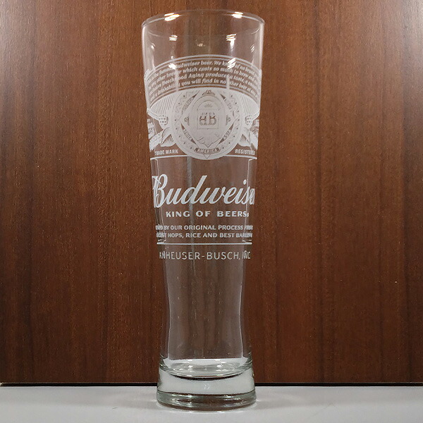 【レア】budweiser バドワイザー グラス バドワイザー ビアグラス Budweiser ビアタンブラー
