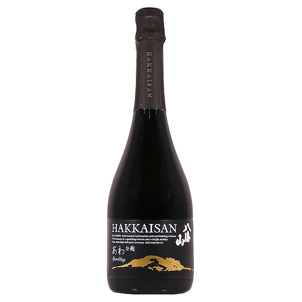 八海山 瓶内二次発酵酒 白麹あわ 720ml 【日本酒 八海醸造 新潟県 お酒 中部地方 発泡 スパークリング】