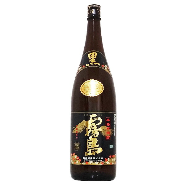 霧島酒造 黒霧島　２５％　０．７２Ｌ　イモ 黒霧島 25％ 1.8L ｲﾓ｜酒類・飲料・加工食品・アルコールの卸