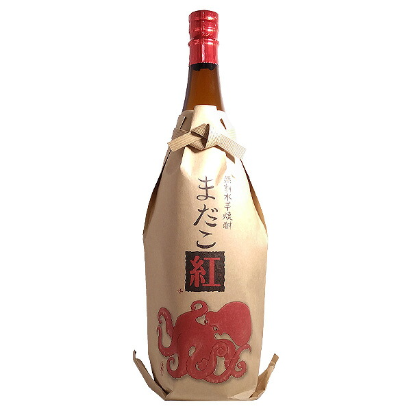 無割水芋焼酎 まだこ紅 30度 1800ml 【酒蔵王手門 宮崎県 芋 本格焼酎 一升瓶】
