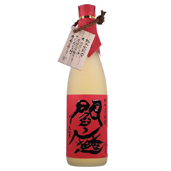 楽天市場】閻魔 えんま 樽 (赤閻魔) 大分麦焼酎 老松酒造 25度 1800ml