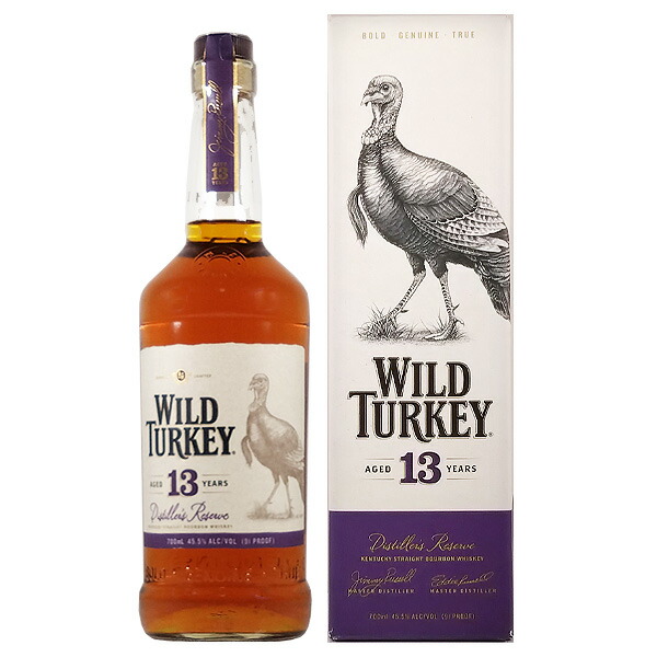 楽天市場】ワイルドターキー 13年 ディスティラーズ・リザーブ 700ml