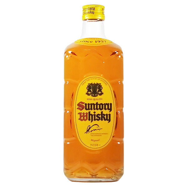 楽天市場】【レトロ】サントリーウイスキー 白角 〔淡麗辛口〕 40度