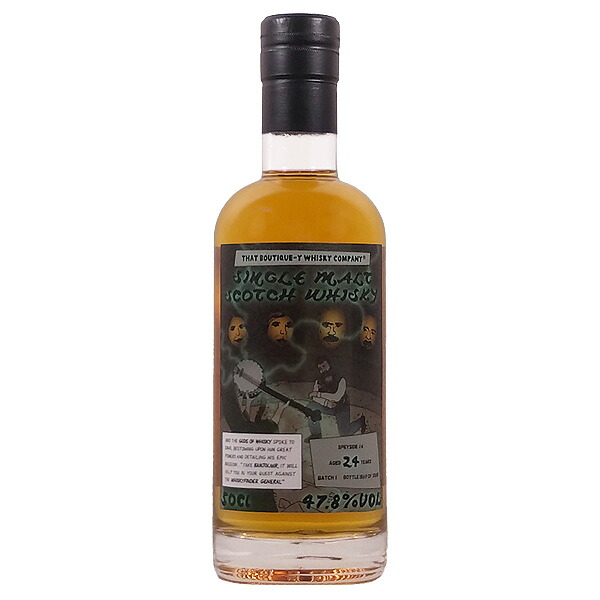 ブティックウイスキー スペイサイド #4 24年 バッチ1 47.8度 500ml［正規品］【 スコットランド スペイサイド シングルモルト スコッチ ウイスキー】｜リカーショップ ソノマ