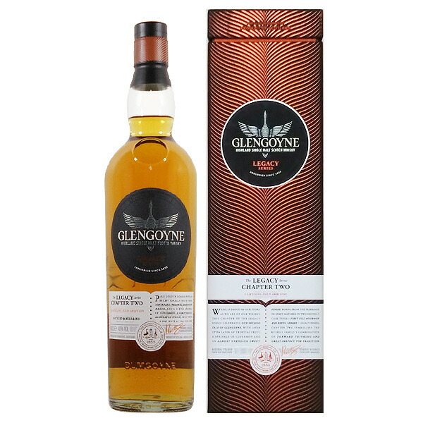 グレンゴイン レガシー チャプター2 48度 700ml［並行輸入品］【GLENGOYNE スコットランド シングルモルト スコッチ ウイスキー ハイランド モルト】｜リカーショップ ソノマ