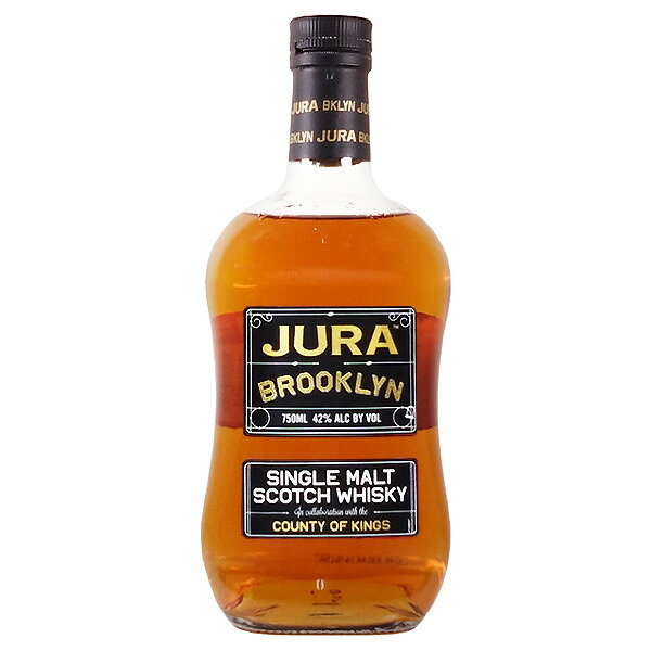 アイル オブ ジュラ ブルックリン 42度 750ml［並行輸入品］【スコットランド シングルモルト スコッチ ウイスキー アイランズ モルト】｜リカーショップ ソノマ