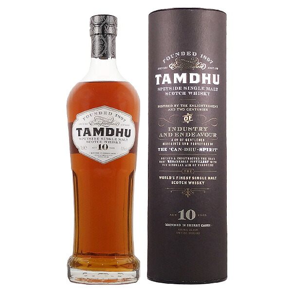 タムデュー 10年 43度 700ml［並行輸入品］ 【シングルモルトスコッチ ウイスキー スペイサイド】