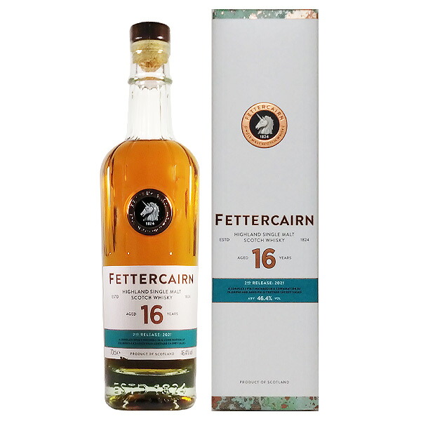 フェッターケアン 16年 46.4度 700ml［並行輸入品］【FETTERCAIRN フェッターケイアン スコットランド スコッチウイスキー ハイランドモルト】｜リカーショップ ソノマ