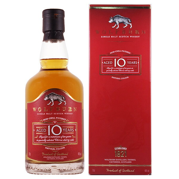ウルフバーン 10年 46度 700ml［並行輸入品］【シングルモルト スコッチ スコットランド ウイスキー ハイランド】｜リカーショップ ソノマ