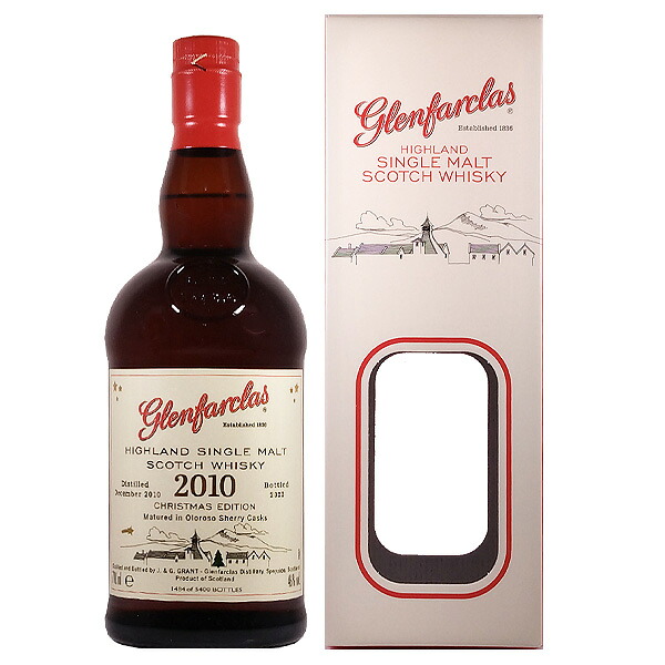 グレンファークラス 2010/2022 クリスマスエディション 46度 700ml［並行輸入品］ 【スペイサイド ハイランド シングルモルト スコッチ ウイスキー】