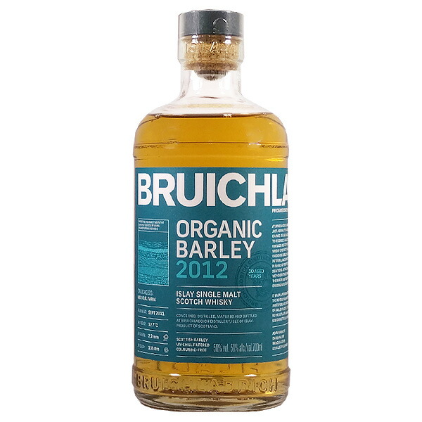 ブルイックラディ ジ オーガニック 2012［正規品］50度 700ml 【ブルックラディ スコットランド シングルモルト スコッチ ウイスキー アイラ】