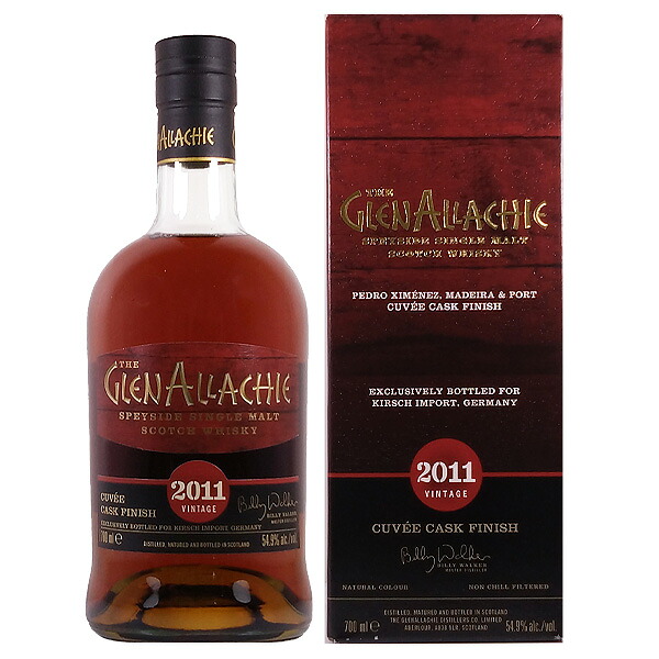 グレンアラヒー 2011 キュヴェカスクフィニッシュ 54.9度 700ml［並行輸入品］ 【スコットランド シングルモルト スコッチ ウイスキー スペイサイド モルト】