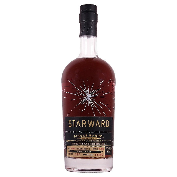 スターワード 2017 チャード レッドワインカスク 56.2度 700ml［正規品］ 【STARWARD オーストラリア シングルモルト ウイスキー】